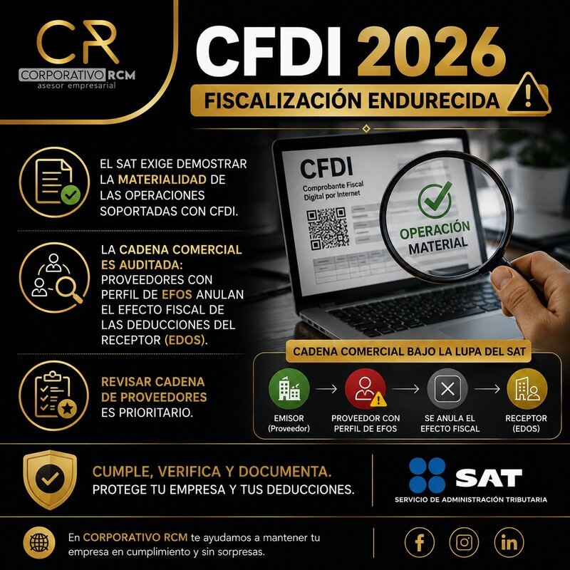 CFDI 2026 — Fiscalización Endurecida